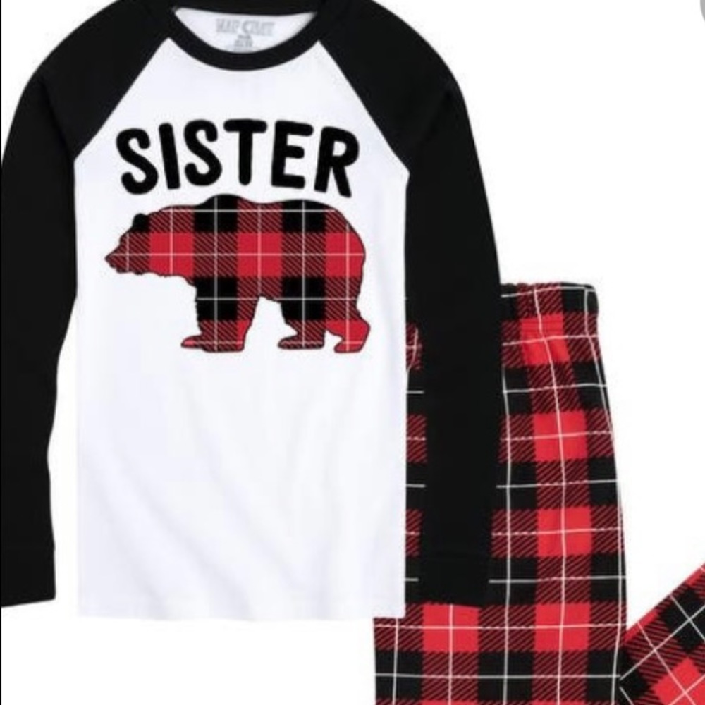 Sister Bear Pajama Set #802